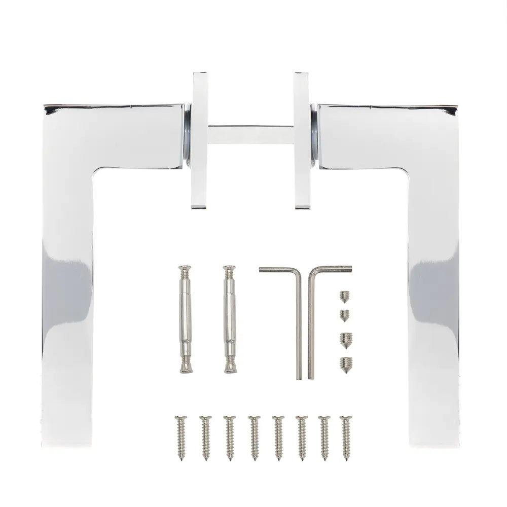 Дверные ручки Armex H-30133-А-СR без запирания цвет хром STLM-2039077 - Вид №1