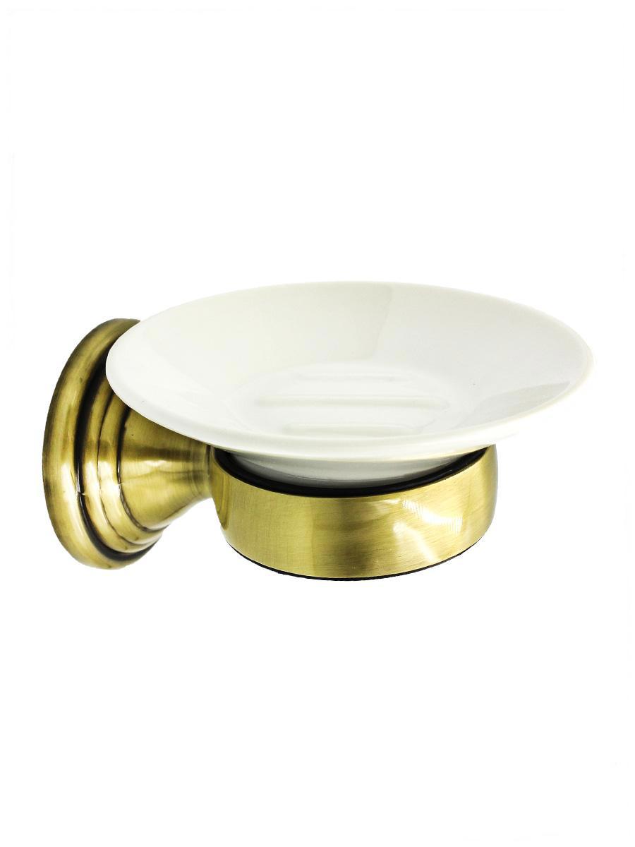 93828708 Мыльница для ванной BXG-65708 BRONX gold STLM-0581176 BATH PLUS