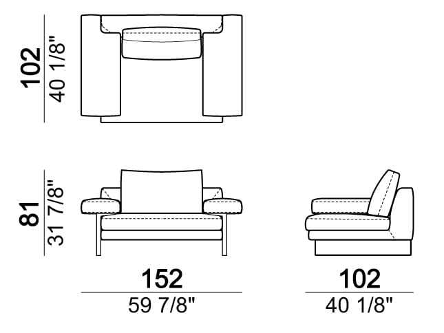 Секционный кожаный диван Arketipo EGO ARCH-00053712 - Вид №2