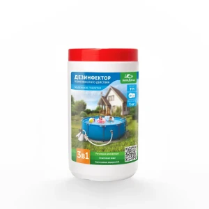 91727754 Дезинфектор Аквадача 3 в 1 МСХ КД в таблетках 20 г 1 кг STLM-0958812