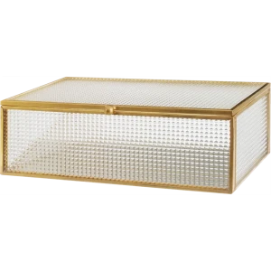 Шкатулка Atmosphera 20HX-013M стекло/металл