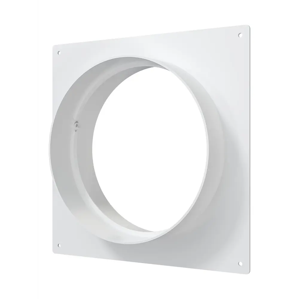 Пластина настенная с соединителем для круглых воздуховодов Fonet D150 мм пластик STLM-2105769 - Вид №1