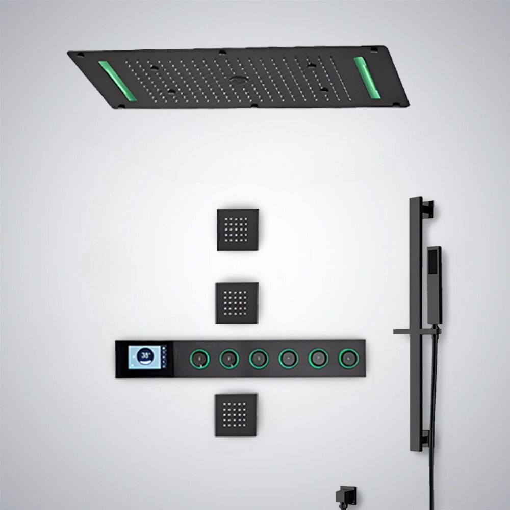 Светодиодный термостатический душ с 6 отверстиями Fontana Showers BUSALLA ARCH-00025398 - Вид №1