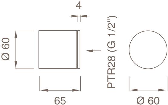 Ceadesign Переключатель из нержавеющей стали Opus Dev 17 - Вид №1