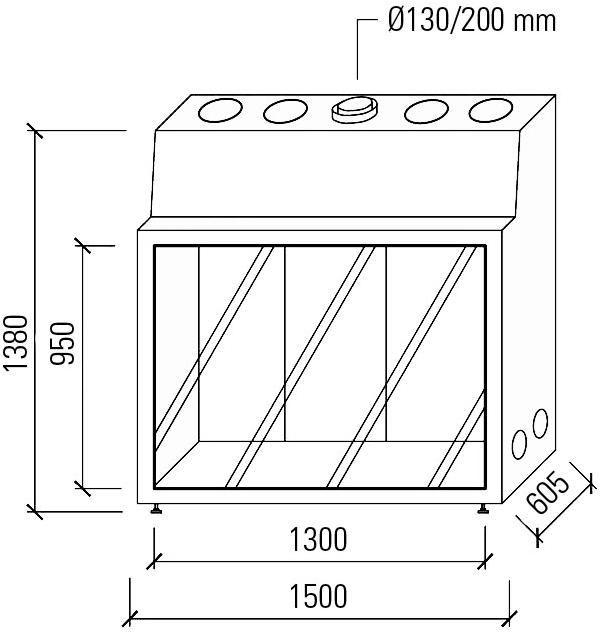 Metalfire Закрытый газовый камин Avenue sun-id-1412873 - Вид №11