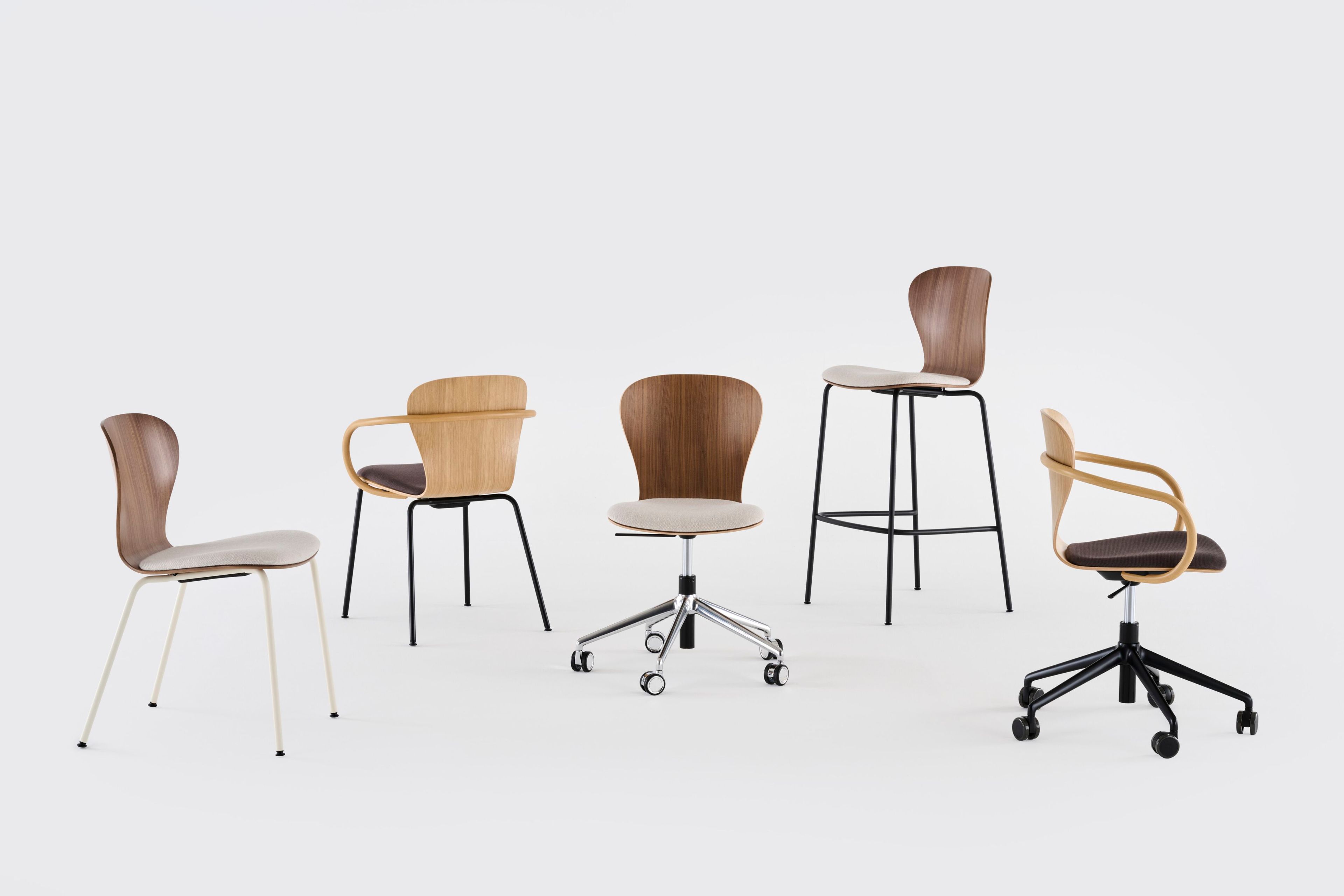 Штабелируемый стул с мягким сиденьем с подлокотниками THONET S 220 ARCH-00058959 - Вид №2