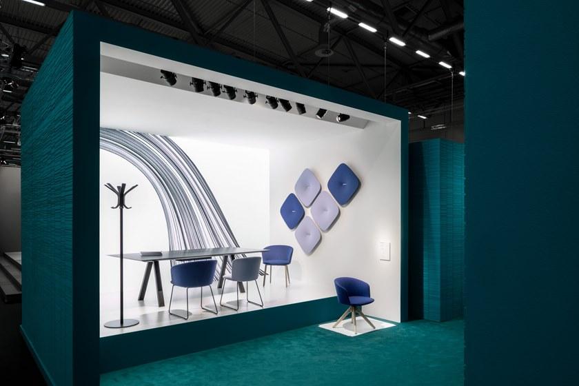 Pedrali Мягкое кресло на жердочке из ткани Nym soft 2847 - Вид №5