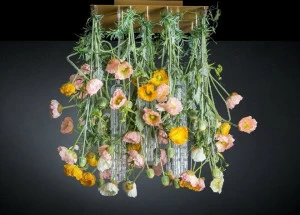 VGnewtrend Светодиодный потолочный светильник из муранского стекла Flower power 8880100.00