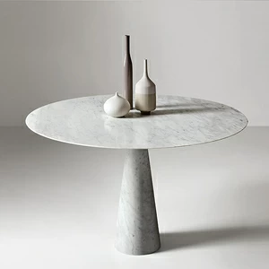 СТОЛ ОБЕДЕННЫЙ ИЗ КАМНЯ LEAF 140Х76 СМ