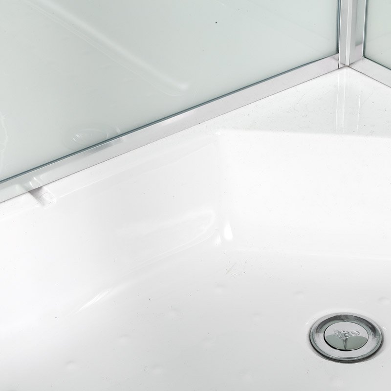 А102 L LED с кнопкой и гидромассажем Душевая кабина DETO Серия А D279S LED - Вид №25