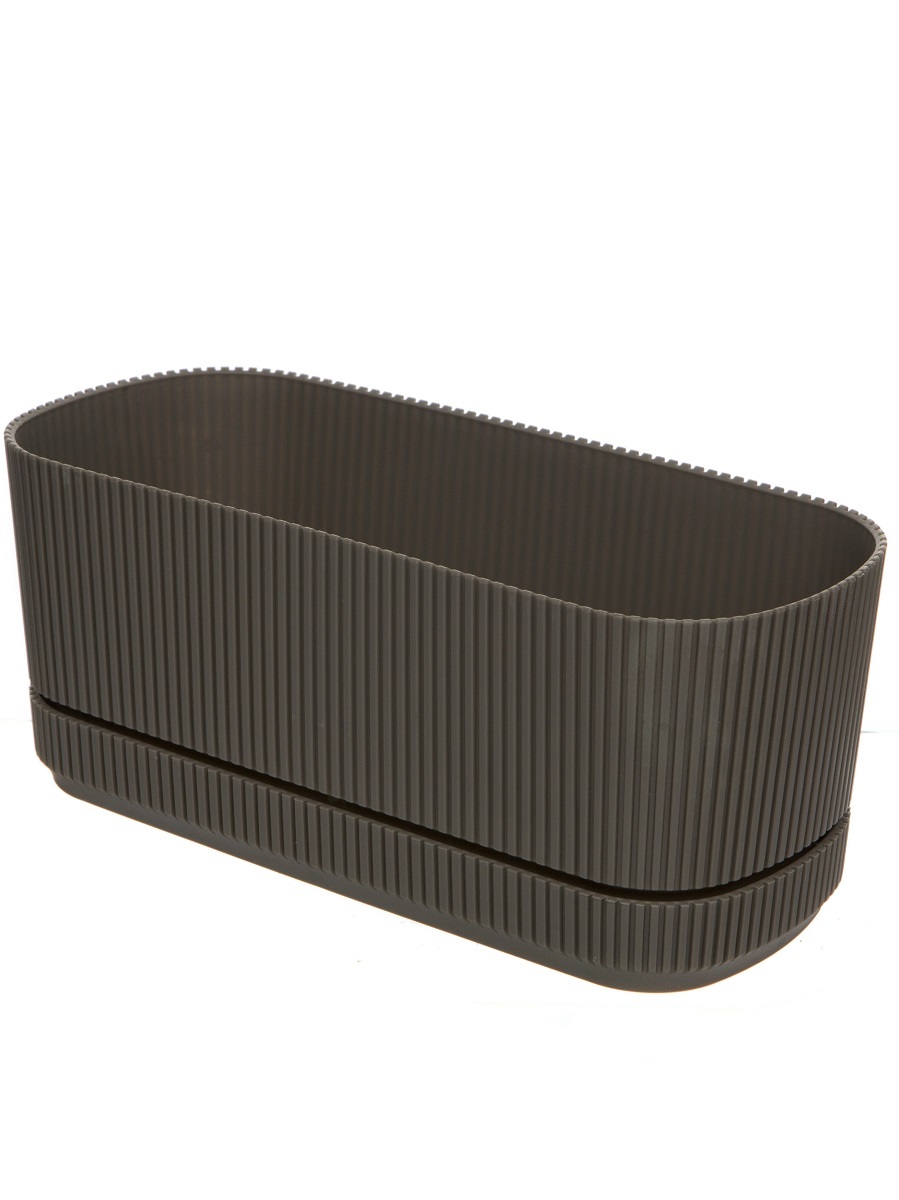 Горшок для цветов Halo 3L Brown NAVAKO 16145