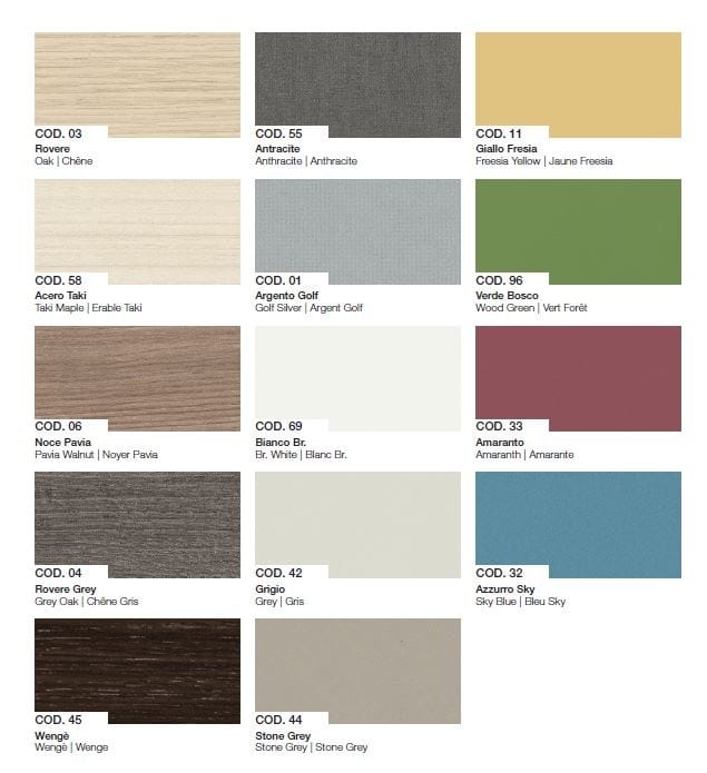 Низкий офисный шкаф с распашными дверями с колесами Las Mobili универсальные контейнеры Evo ARCH-00138506 - Вид №1