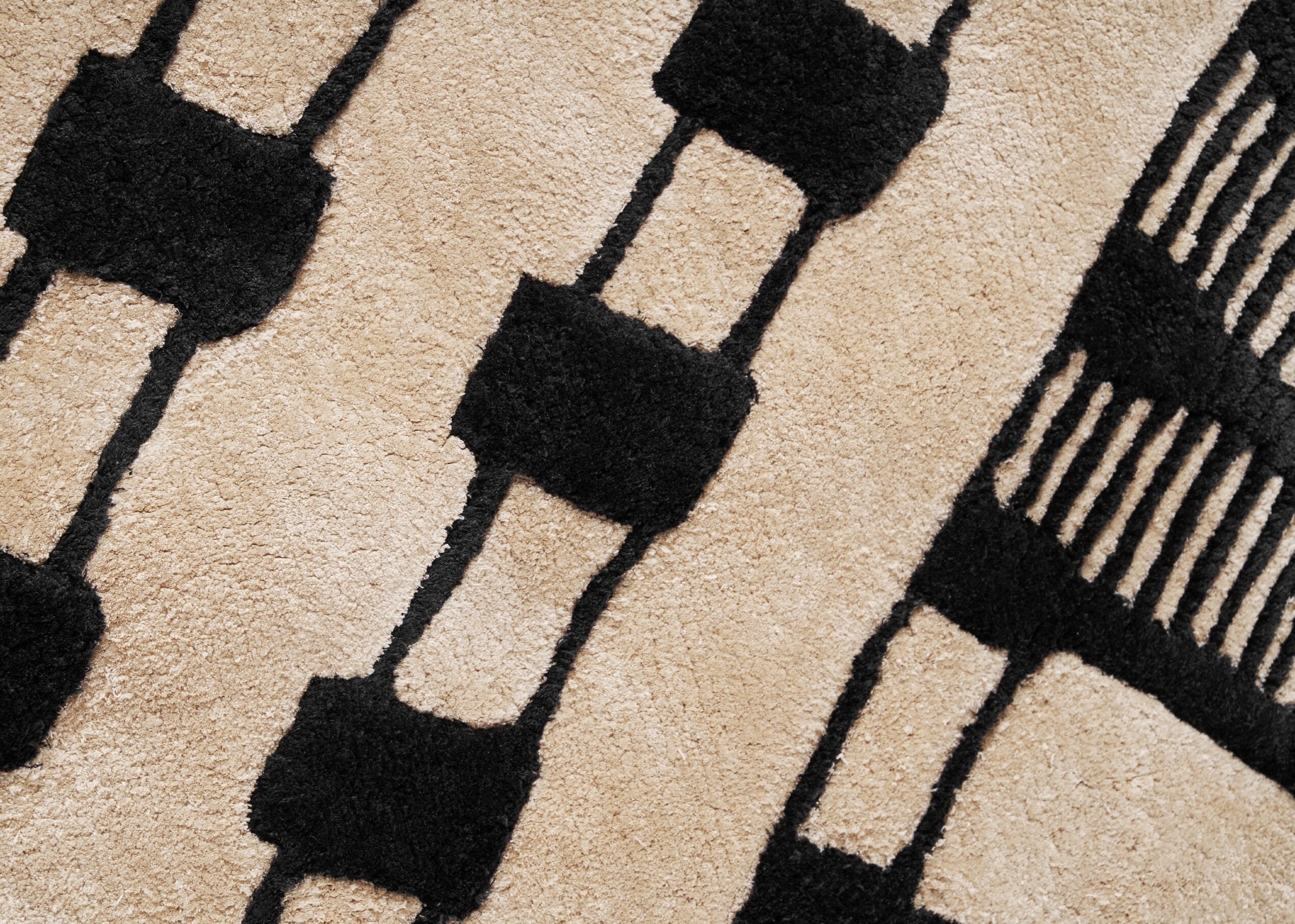 Ковер ручной работы из шерсти и шелка Tapis Rouge памятники ARCH-00034082 - Вид №6