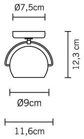 Fabbian Регулируемый светильник из дутого стекла Beluga white sun-id-1383545 - Вид №2