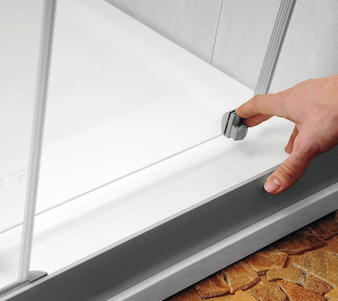 NRDP2-100 L  белая + Транспарент Ravak 0NNA010LZ1 - Вид №2