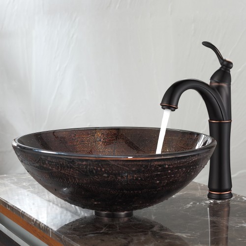 Смесители для раковины Riviera FVS-1005ORB krausru  - Вид №2