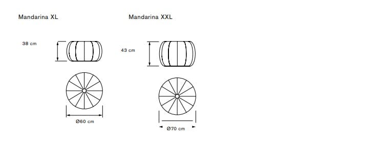 Круглый садовый пуфик OGO MANDARINA ARCH-00090715 - Вид №13