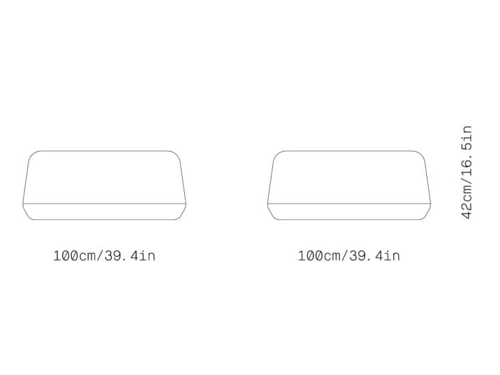 Круглый пуф из ткани Omelette Editions MOLE ARCH-00067441 - Вид №8
