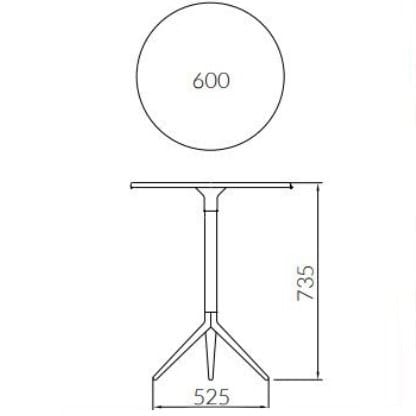 Круглый стол ALMA DESIGN хлопушка ARCH-00075942 - Вид №9