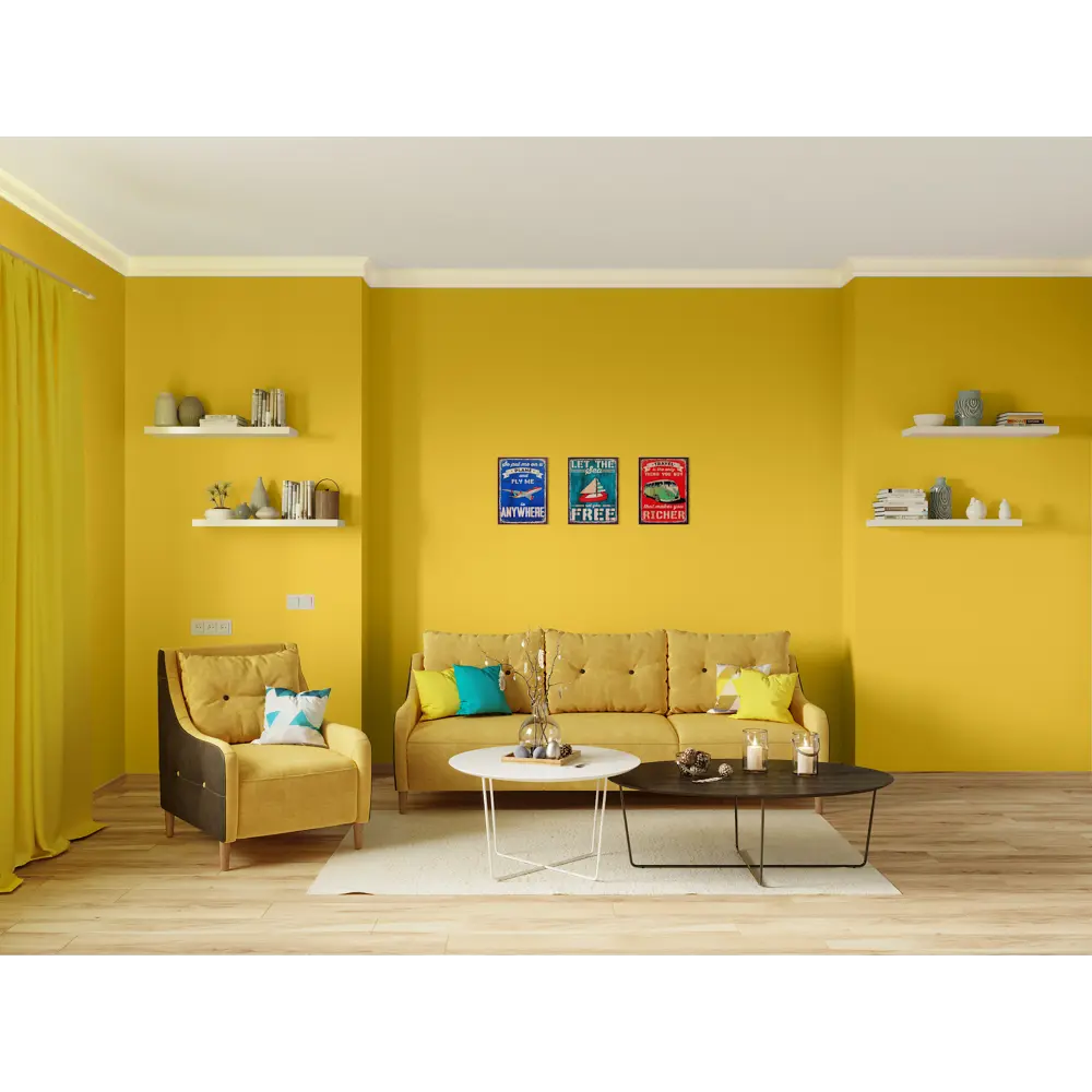 Краска для стен и потолков Trend Farbe цвет Медовая груша 2.5 л Dufa STLM-2035121 - Вид №5