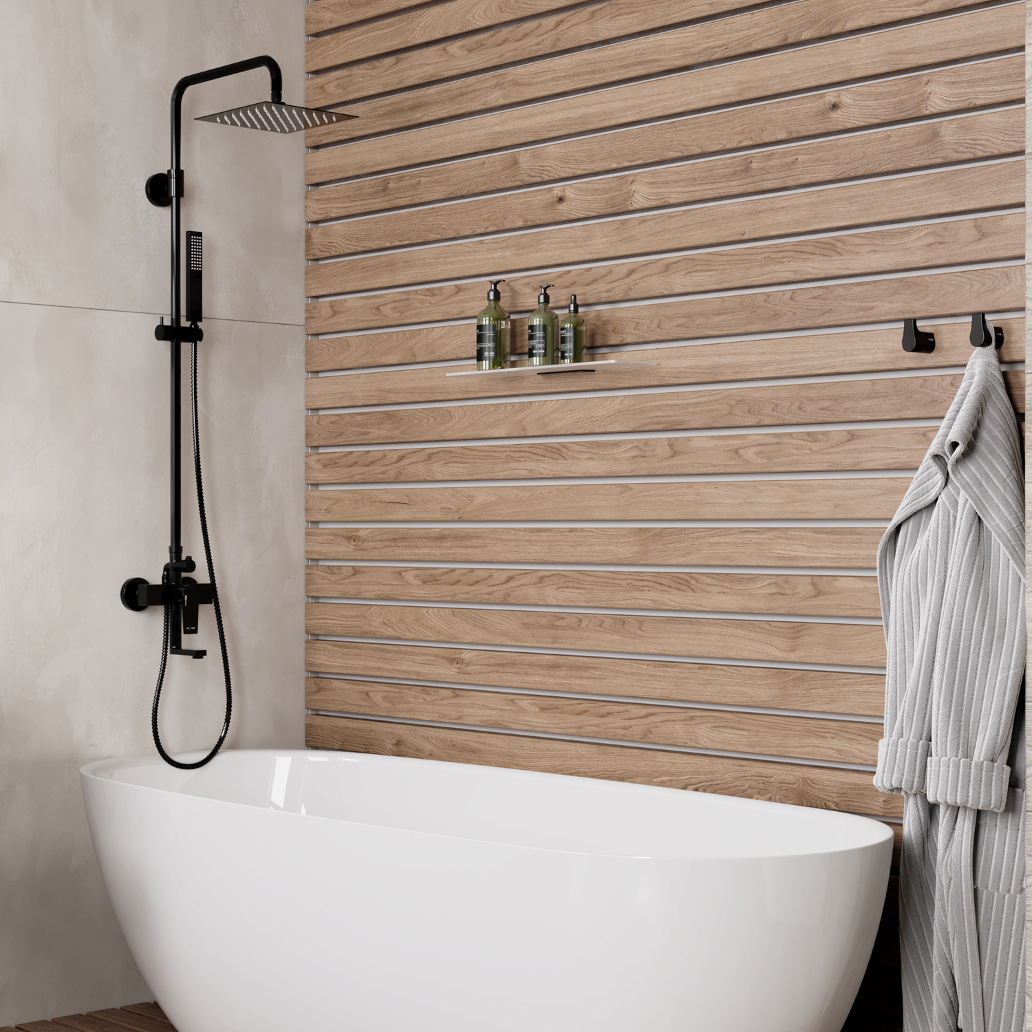 A16701 Душевой комплект со смесителем WasserKRAFT 