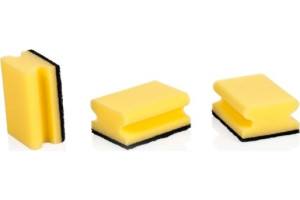 17404254 Кухонные губки CLEAN KIT 3 шт, с петелькой 900650 Tescoma
