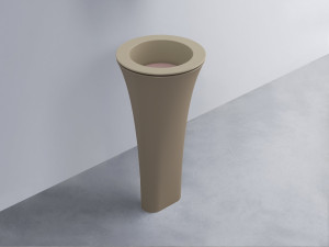 AMLA45-AV+AMPILT-CP+AMCOLT-AN Раковина Amedeo Tondo отдельностоящая cielo Enjoy + Amedeo