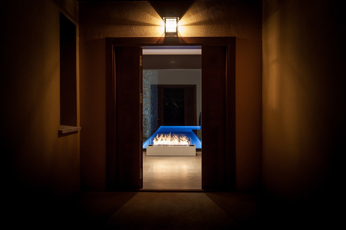 Встроенный камин, Управляемый Wi - Fi и дистанционным управлением Planika Architects line ARCH-00032988 - Вид №21