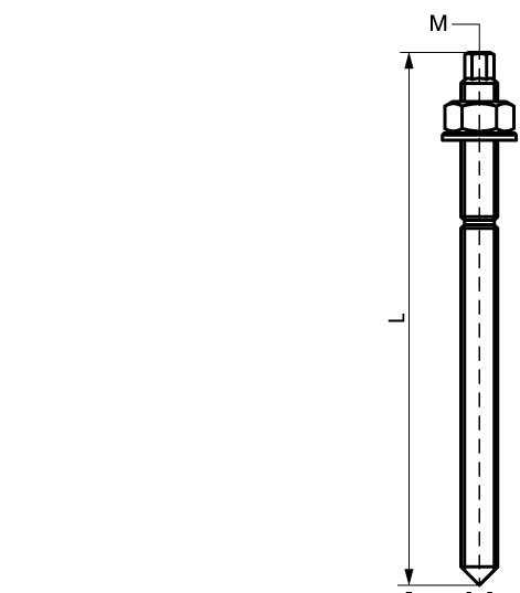 60990811 WIS Шпильки резьбовые для анкеровки walraven  - Вид №1