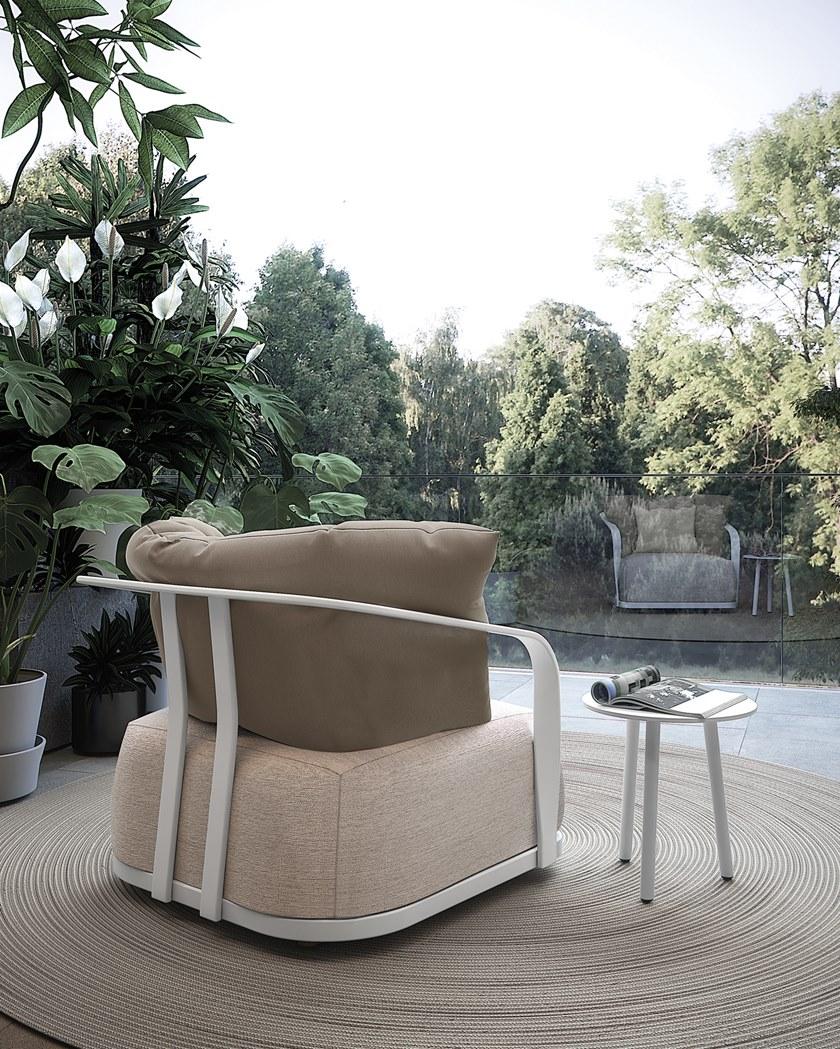 Atmosphera Садовое кресло из ткани со съемным чехлом с подлокотниками Tango Tg.pl - Вид №6