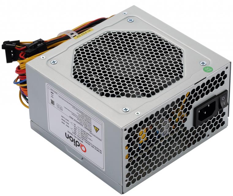 QD400 Power supply qdion atx 400w, 120mm, 3xsata, 1xpci-e, nonpfc FSP Santreyd 