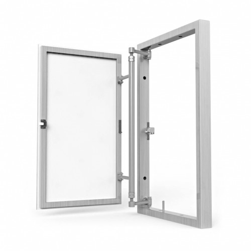 Алюминиевый люк под плитку, распашной, нажимной с регулировкой 400Х600 ВОЗРОЖДЕНИЕ sun-id-1025077 - Вид №3