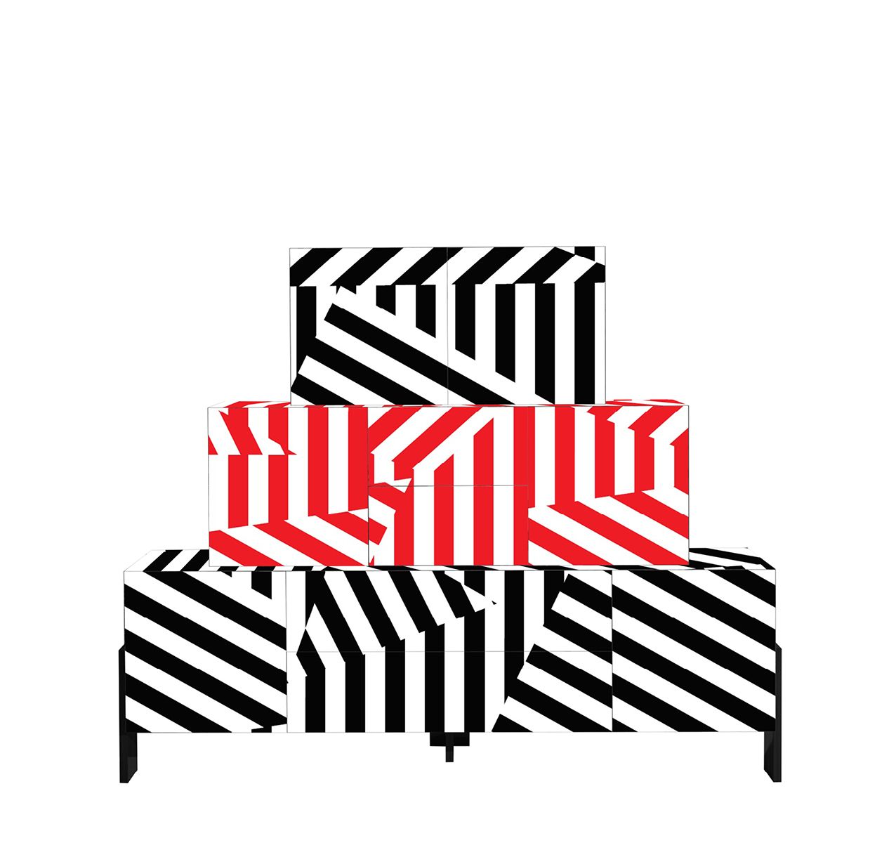 Шкаф из ламината Driade Ziqqurat ARCH-00051187 - Вид №5