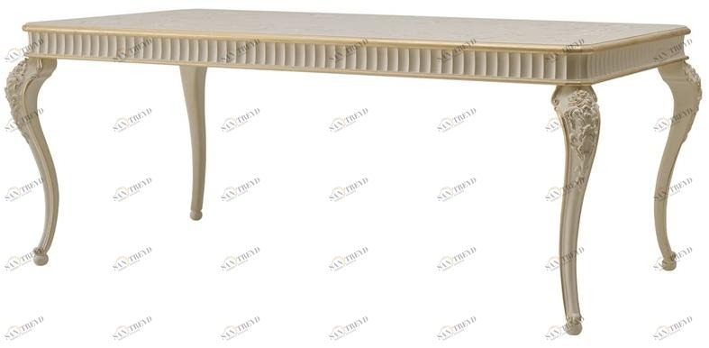 VOLPI Прямоугольный обеденный стол Night & day 0153