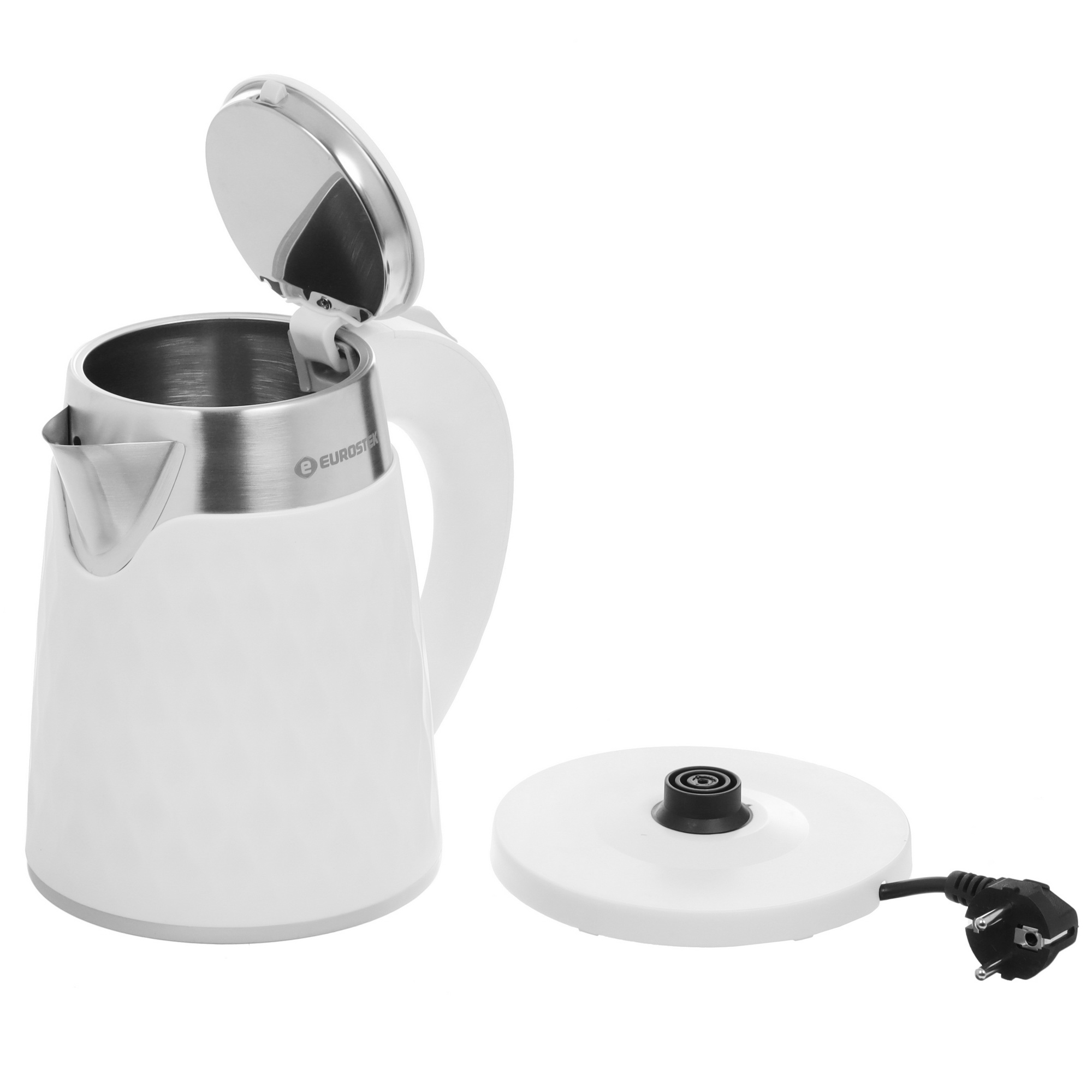 9974036 Электрочайник Eurostek EEK-2048 белый STDN-0121624 - Вид №4