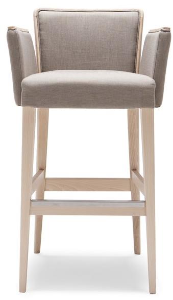 Origins 1971 Табурет высокий обитый тканью с подлокотниками Nob sun-id-1400842 - Вид №1