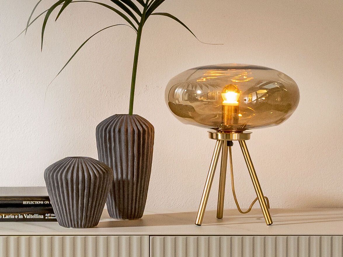 Настольная лампа из дутого стекла RIFLESSI Nubola ARCH-00114716