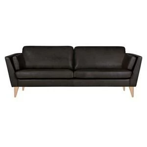 Диван Mynta, трехместный, черный