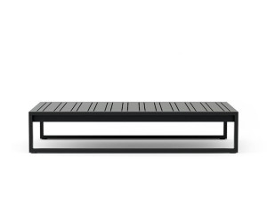 Алюминиевый прямоугольный журнальный столик