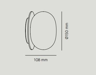 Настенный светильник / потолочный светильник из дутого стекла Milan Iluminacion Knock ARCH-00049897 - Вид №11