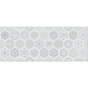 Декор настенный Azori Riviera Favo 20.1x50.5 см матовый 1.3 м² цвет серый