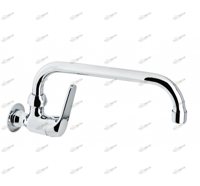 GENEBRE 1008 04 Смеситель для односторонней мойки излив 24 см 25 картридж 