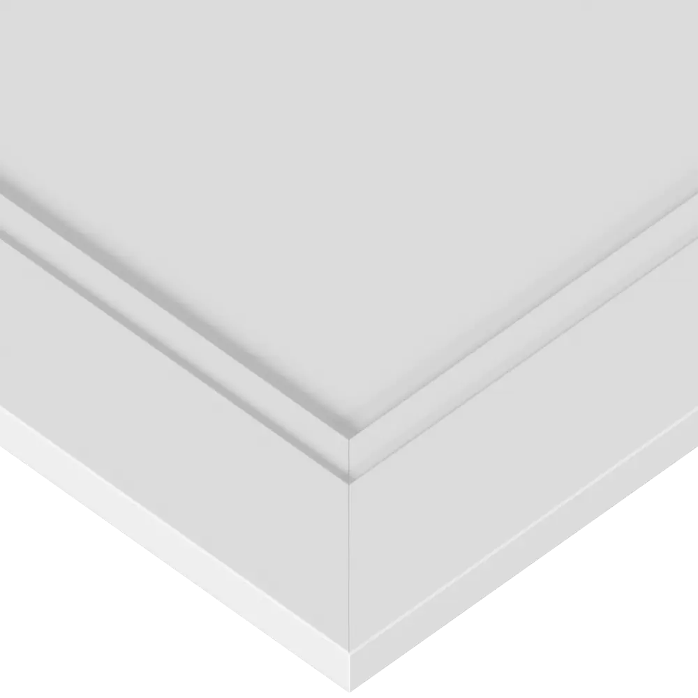 KONSENSA Фальшпанель Котлас белая для кухни в неоклассическом стиле 89387736 STLM-1571440 - Вид №5