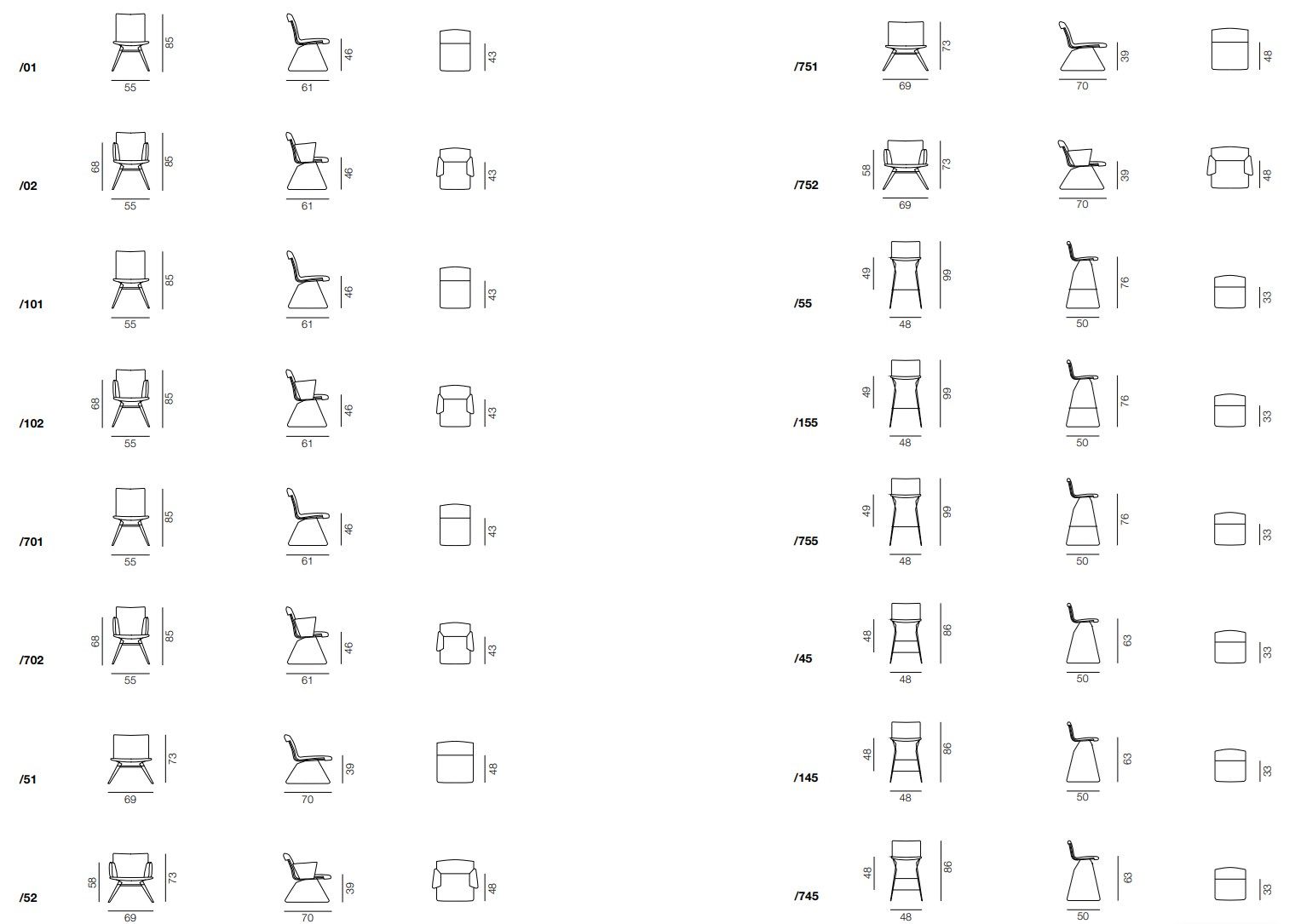Кожаный стул с подлокотниками de Sede DS-515 SNUG ARCH-00041605 - Вид №8
