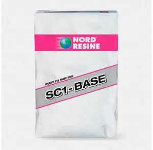 NORD RESINE Среднескоростное вяжущее для песчаных и цементных стяжек Malte e betoncini per il ripristino