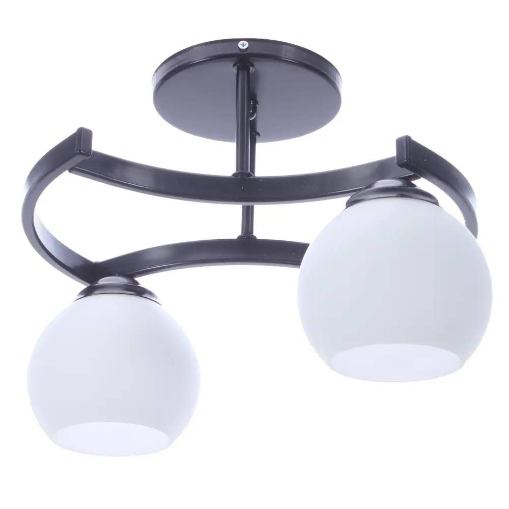 Люстра Адара 2xE27x60 Вт цвет черный СВЕТУС STLM-2139139 - Вид №2