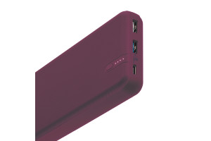 17456598 Внешний аккумулятор , PB2060PD 20000мАч QC4+PD 45Вт+18Вт бордовый 73626 Interstep