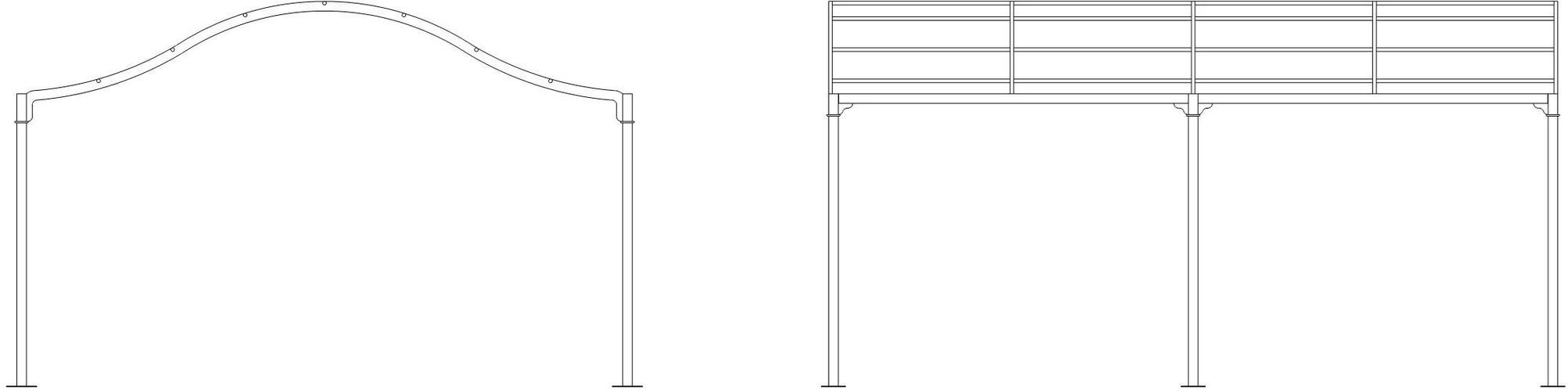 L'Officina by Adami Самонесущая пергола sun-id-1496603 - Вид №7
