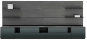 HC28 Cosmo Стенка для хранения из фанерованной древесины Rhythm 52c004