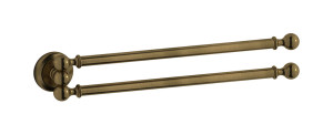 Двойная вешалка для полотенец WE ARE IB hr005bb Antique Bronze Hermes